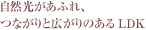 ���R�������ӂ�A�Ȃ���ƍL����̂���LDK