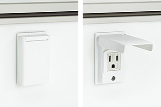 �J�E���^�[��Œ����Ɠd���g���₷���u�N�b�N�R���Z���g&trade;�v�B�t���b�v�J�o�[�t������A�����ꐅ���������Ă��S�z����܂���B