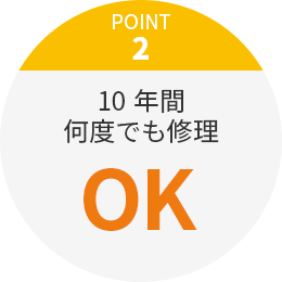 POINT02 10�N�ԉ��x�ł��C��OK