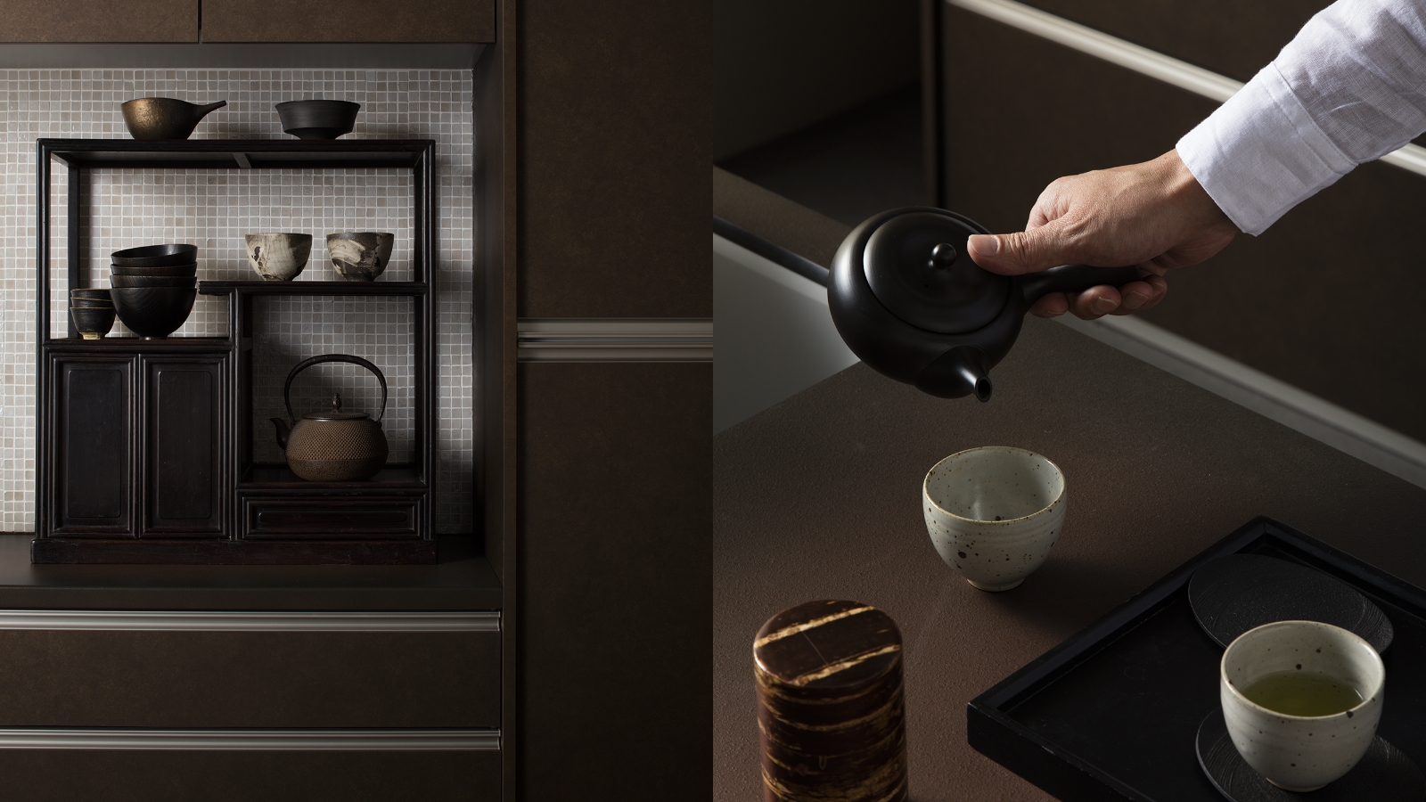 �X���C�h�摜�FBURST BROWN / WA-MODERN STYLE�i�o�[�X�g�u���E�� / �a���_���X�^�C���j